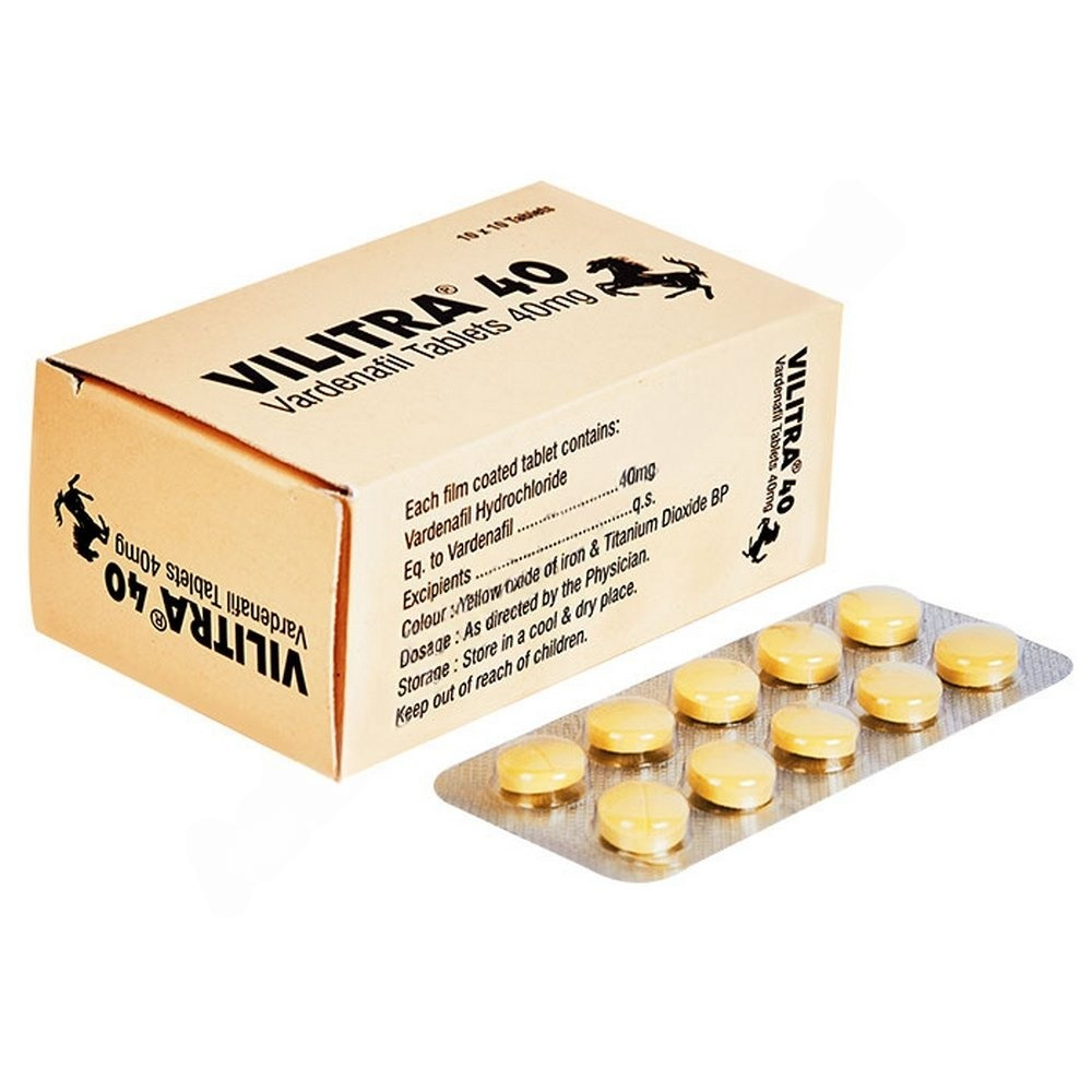 VILITRA 40 MG TABLETS