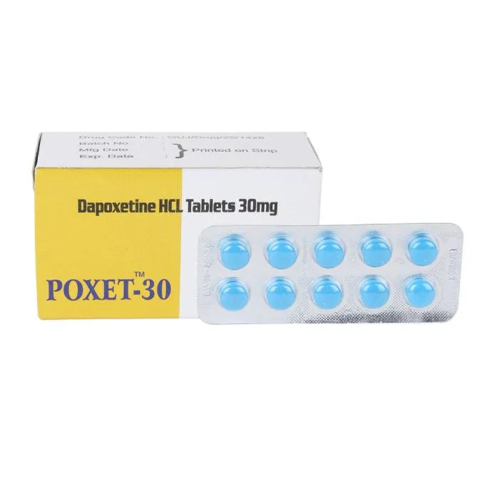 DAPOXENTINE 30 MG TABLETS