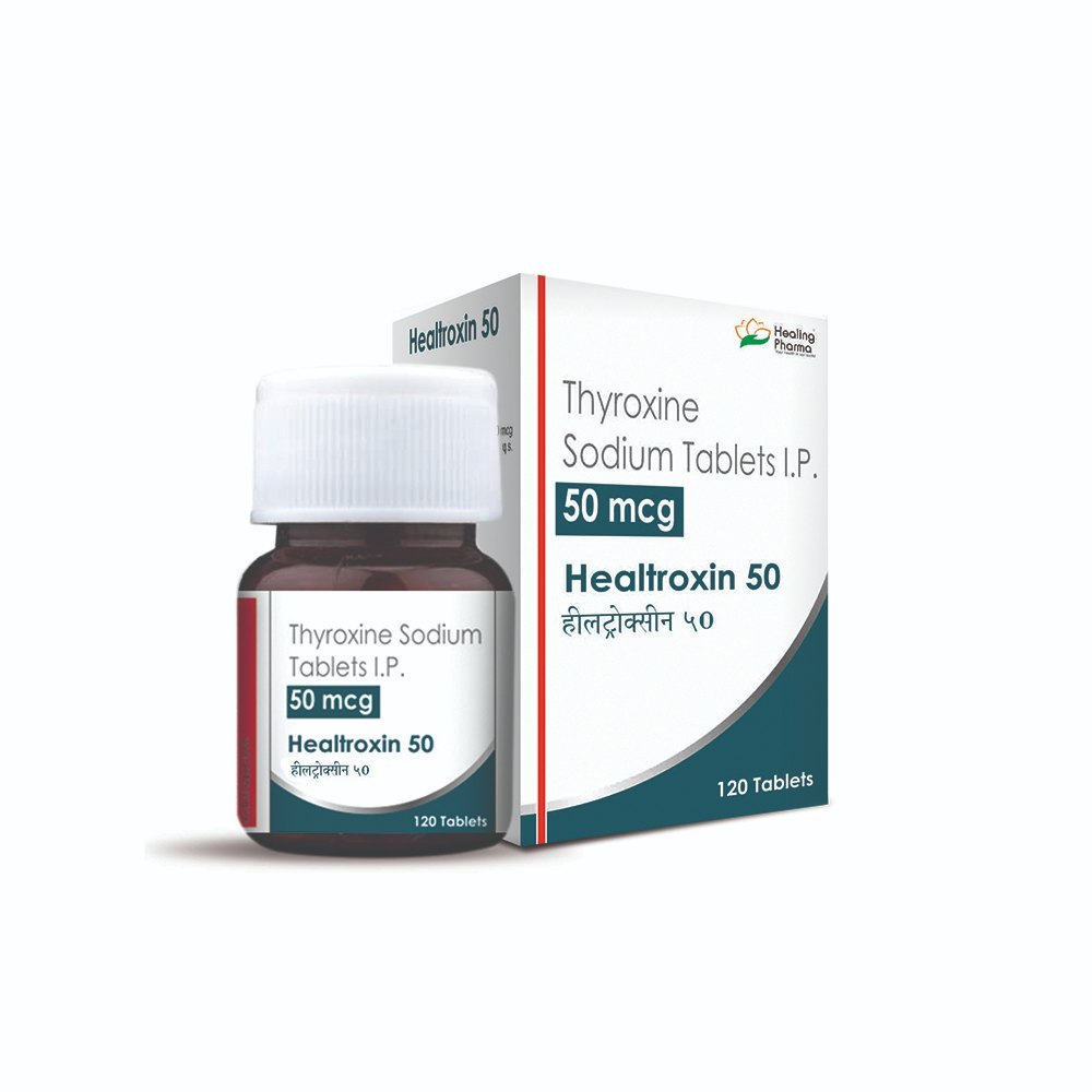 THYROXINE 50 MCG SODIUM TABLETS
