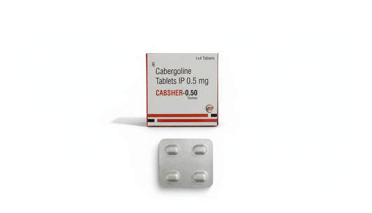 CABERGOLINE 0.5 MG TABLETS