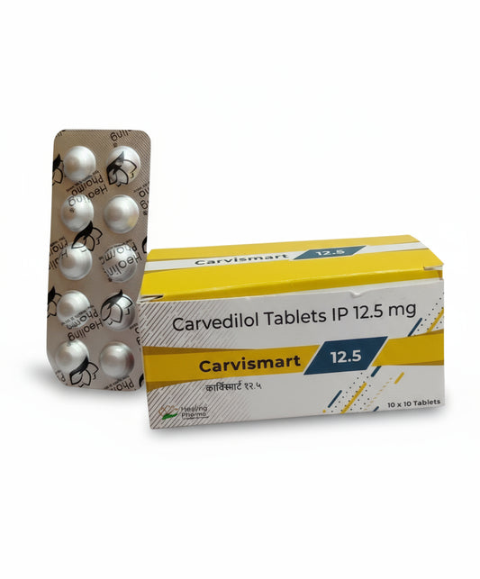 CARVEDILOL 12.5 MG TABLETS