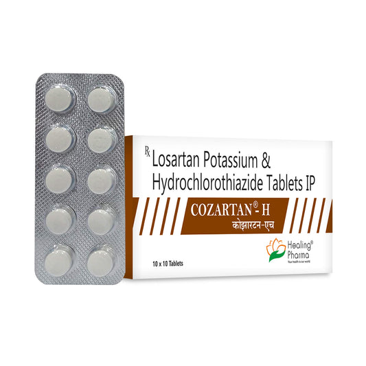 LOSARTAN 50 MG & HYDROCHLOROTHIAZIDE 12.5 MG TABLETS