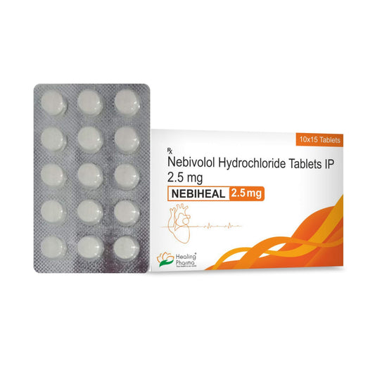 NEBIVOLOL HYDROCHLORIDE 2.5 MG TABLETS