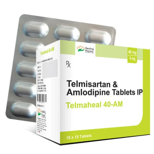 TELMISARTAN 40 MG & AMLODIPINE 5 MG TABLETS