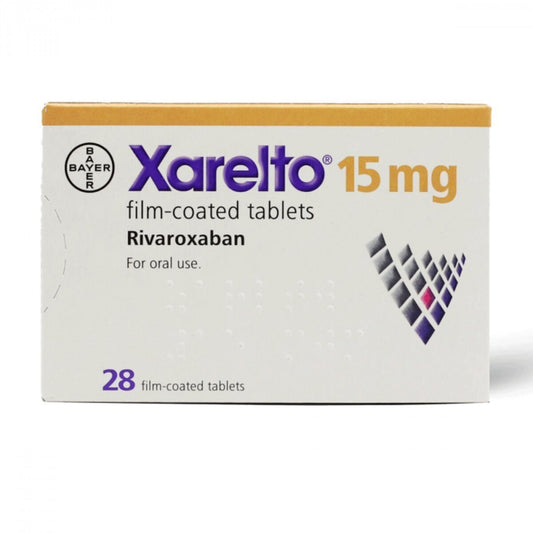 XARELTO 15 MG RIVAROXABAN TABLETS